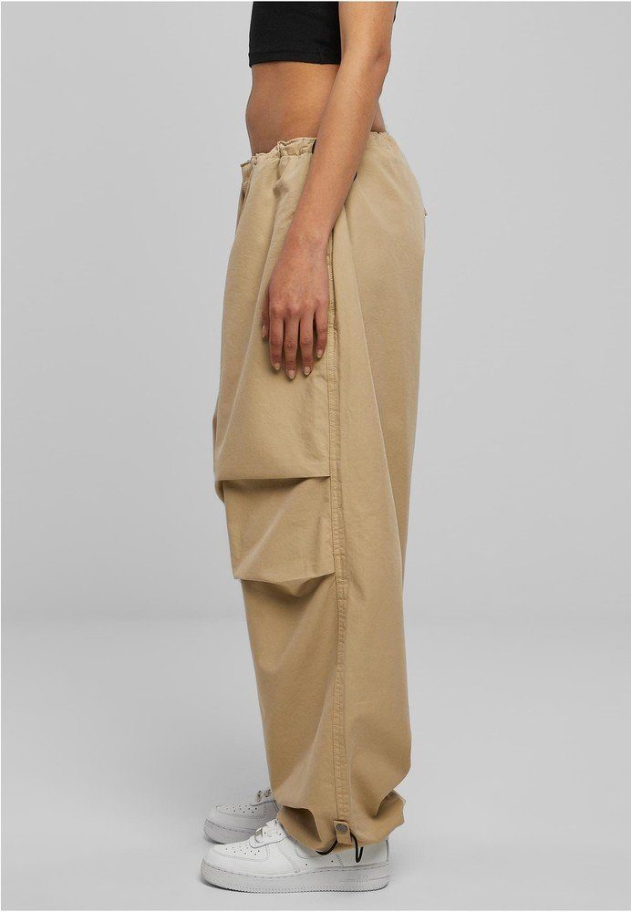 URBAN CLASSICS Stoffhose Ladies Cotton Parachute Pants