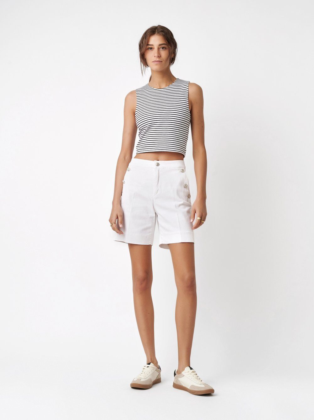 ROSNER Weite Jeans Mara_372 mit Knöpfen günstig online kaufen