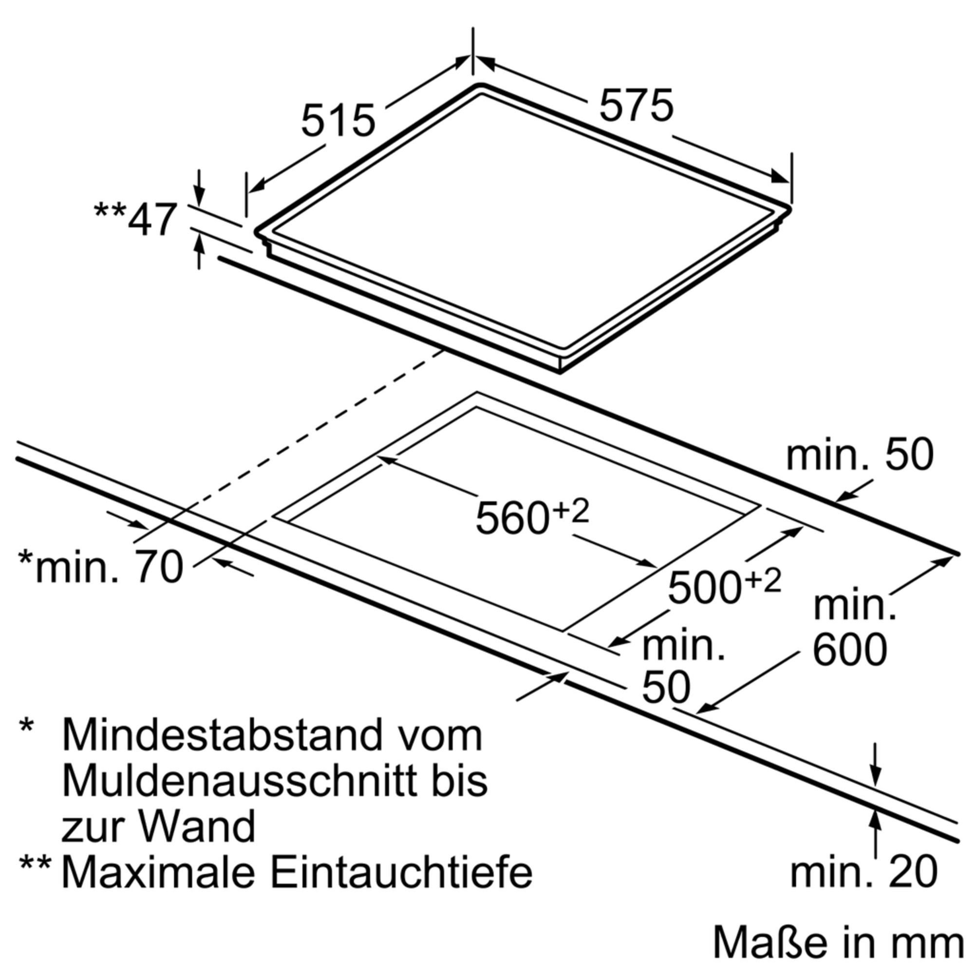 SIEMENS Elektro-Kochfeld ET645FFN1E