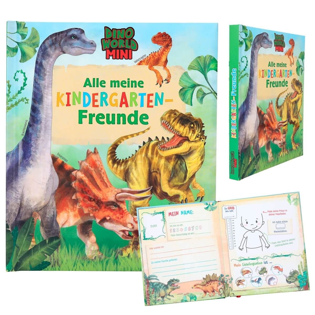 Depesche Notizbuch »Kindergarten-Freundebuch MINI DINO«
