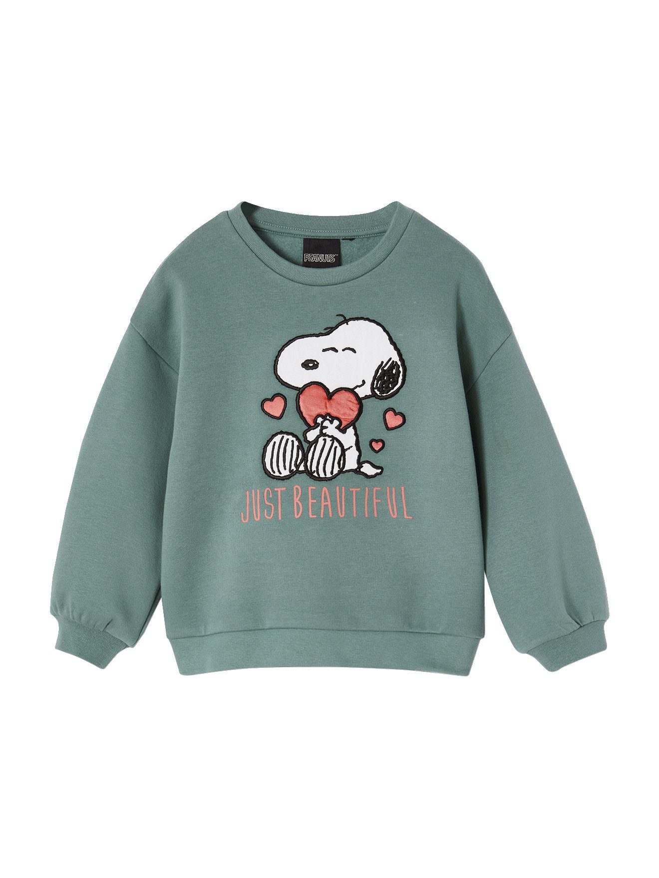 vertbaudet Sweatjacke Kinder Sweatshirt PEANUTS SNOOPY