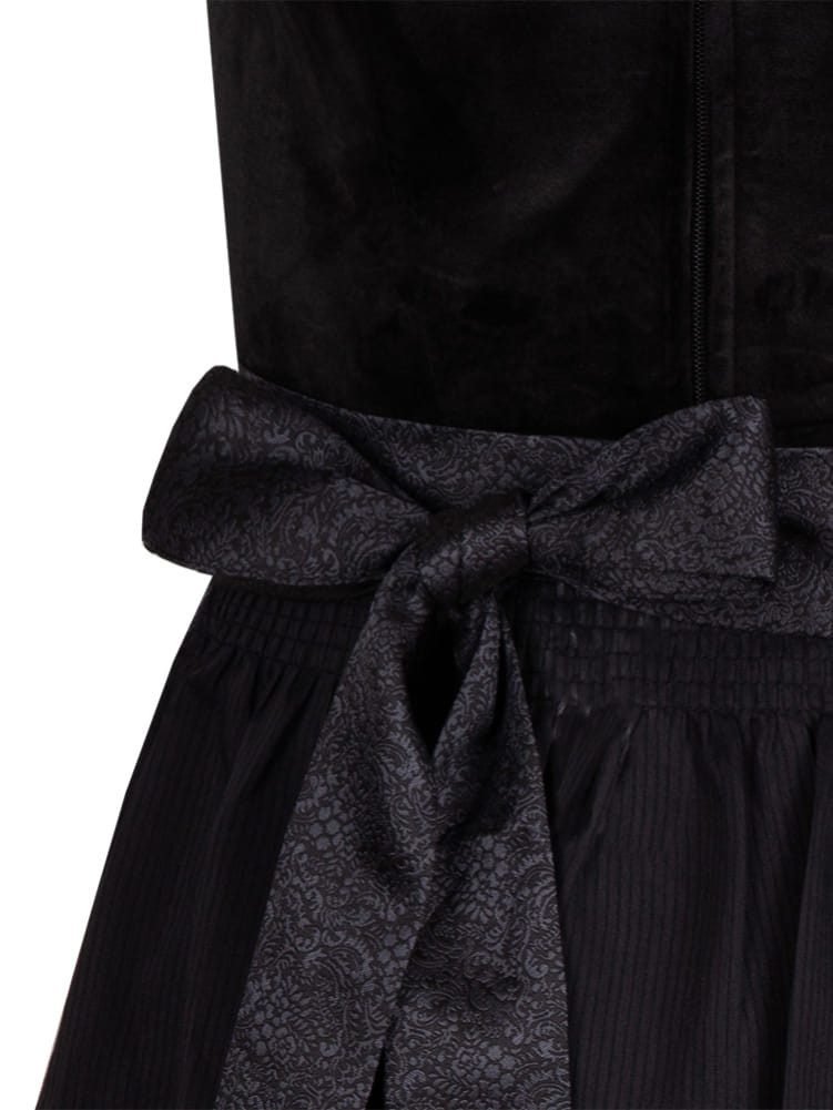 Spieth & Wensky Dirndl Dirndl Glada 70cm Länge schwarz