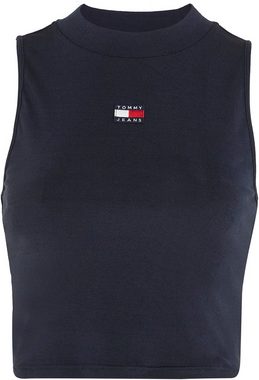 Tommy Jeans Seamless Shirt BADGE HIGH NECK TANK