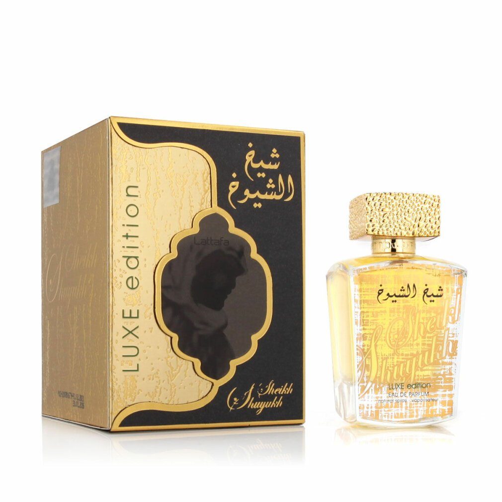 Lattafa Eau de Parfum Lattaf Woody Ambery Edition Luxe Sheikh Shuyukh Al Spicy