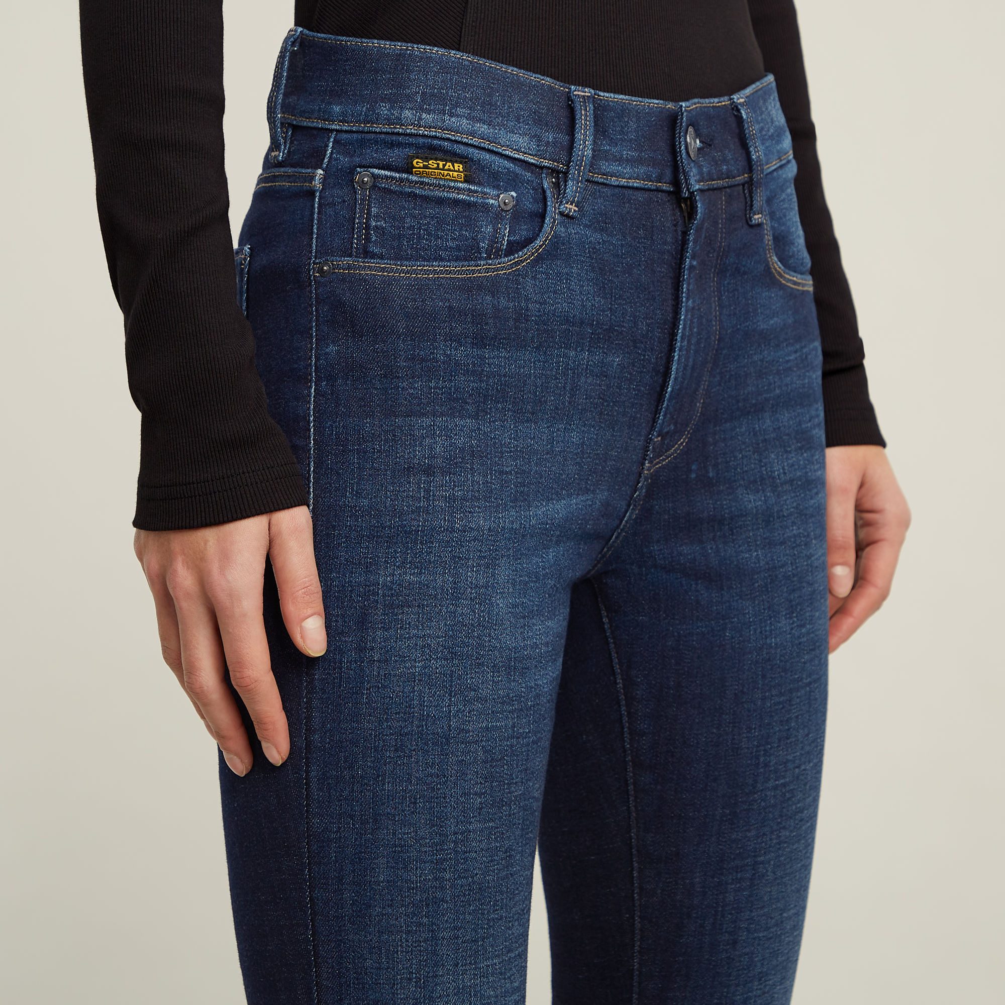 G-STAR Bootcut-Jeans 3301 Flare Wmn aus Stretch-Denim