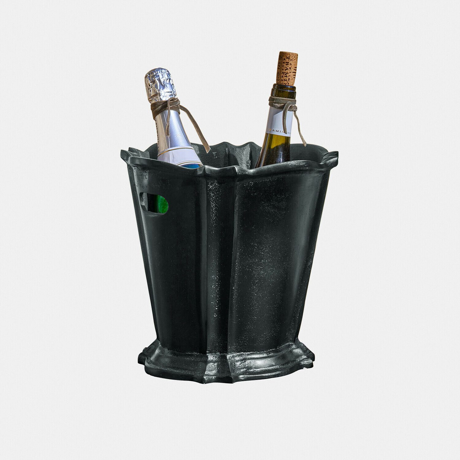 Mirabeau Wein- und Sektkühler Getränkekühler Trévaux schwarz