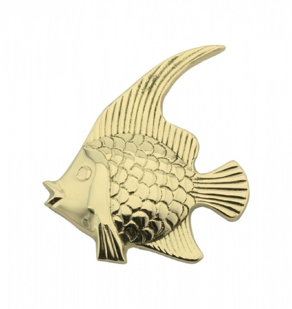 Linoows Dekoobjekt Tropenfisch als Wandobjekt, Wanddekoration, Wandhänger Fisch, Hand gefertigt