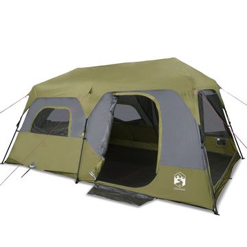 vidaXL Vorzelt Campingzelt 9 Personen Grün 441x288x217 cm