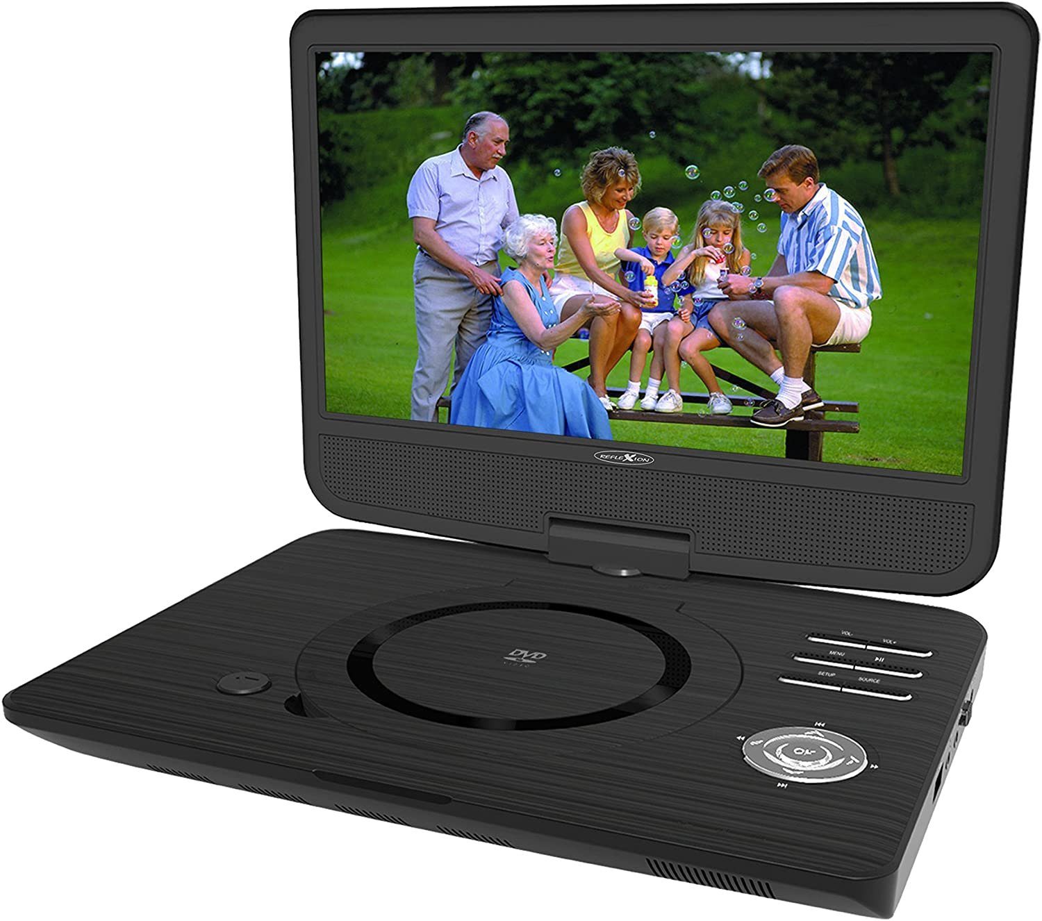 Reflexion »DVD1005« Portabler DVD-Player (Auflösung: 1024 x 600, Bildformat  16:9, Monitor klapp- & drehbar, Eingebaute Stereolautsprecher,  Kopfhörerausgang, Audio- & Video-Ausgang) online kaufen | OTTO