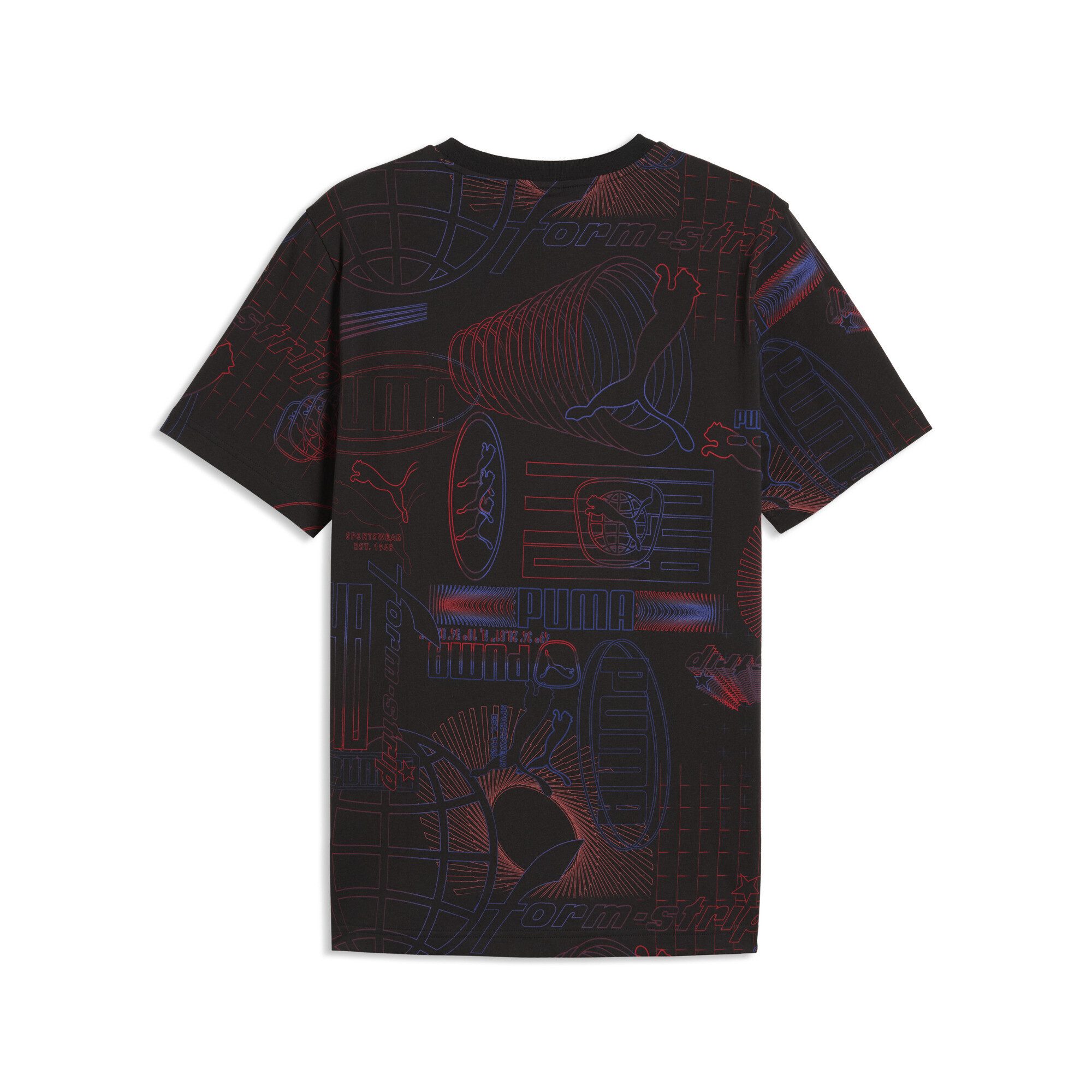 PUMA T-Shirt Essentials Printed Graphic T-Shirt Herren – Bild 5 von 5