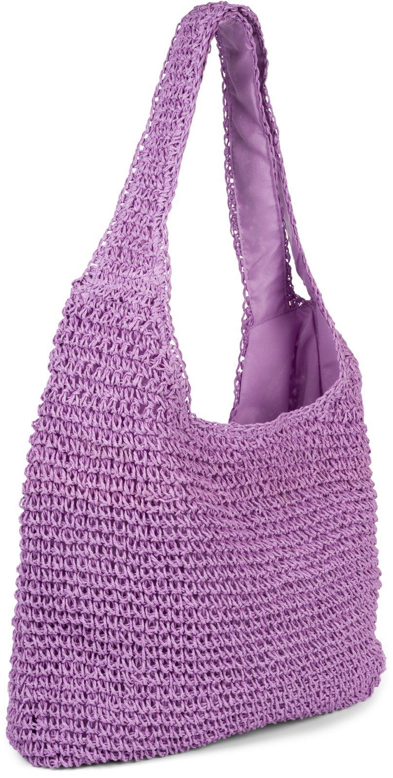styleBREAKER Beuteltasche Papierstroh Beuteltasche (1-tlg)