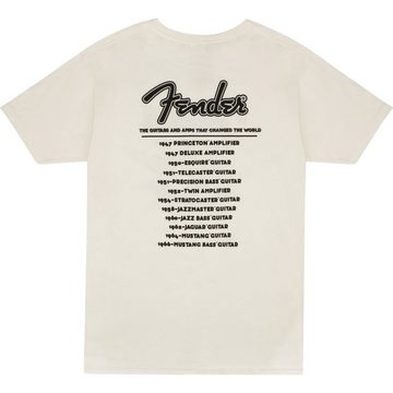 Fender T-Shirt (Textilien, T-Shirts) World Tour T-Shirt M - T-Shirt