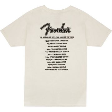 Fender T-Shirt (Textilien, T-Shirts) World Tour T-Shirt XL - T-Shirt