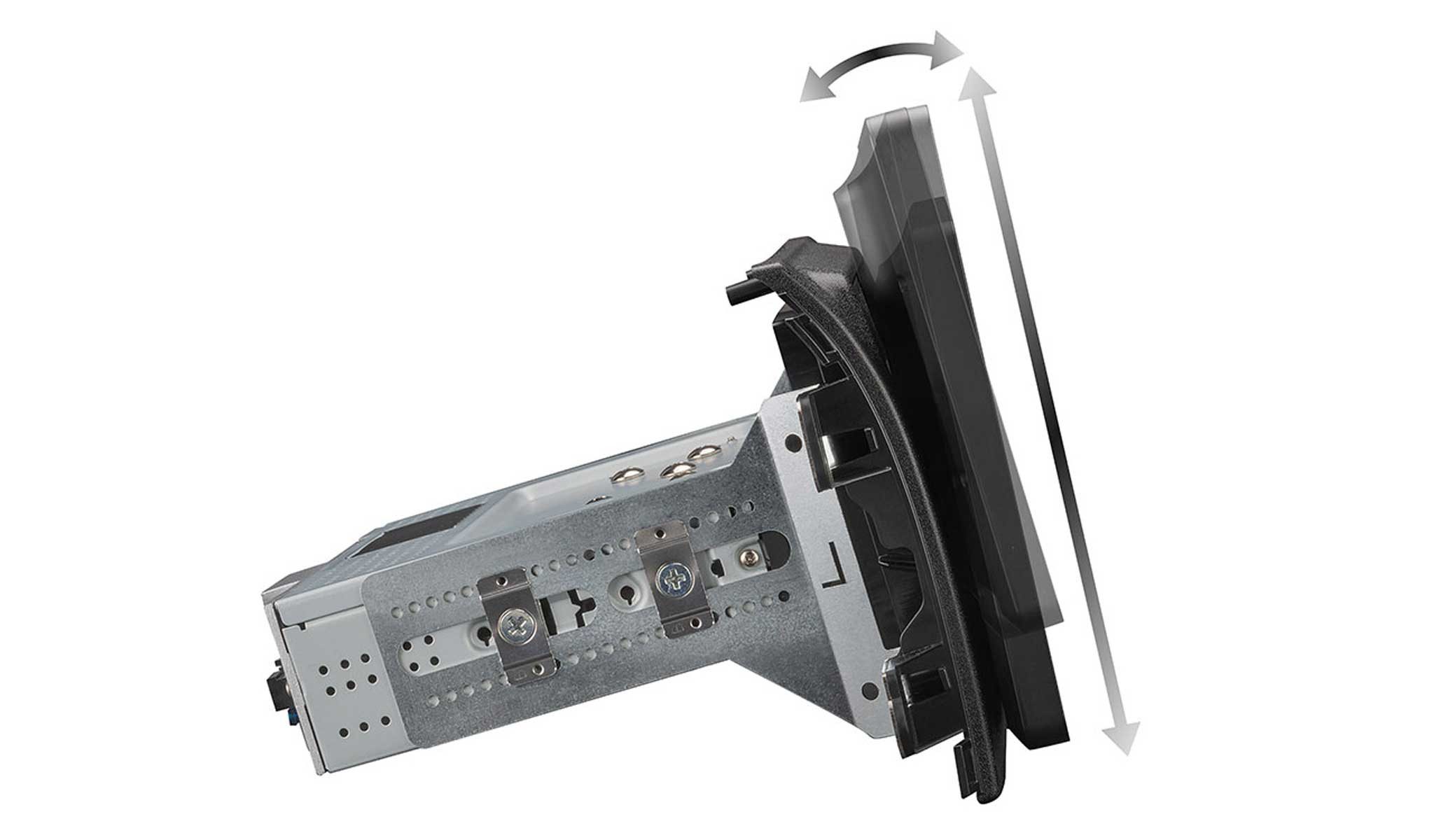 Zenec Z-E3771 1-DIN DAB+ Infotainer mit CP/GAA Autoradio (RDS, AM/FM Radio, Animiertes Display, Freisprecheinrichtung, 1 DIN)