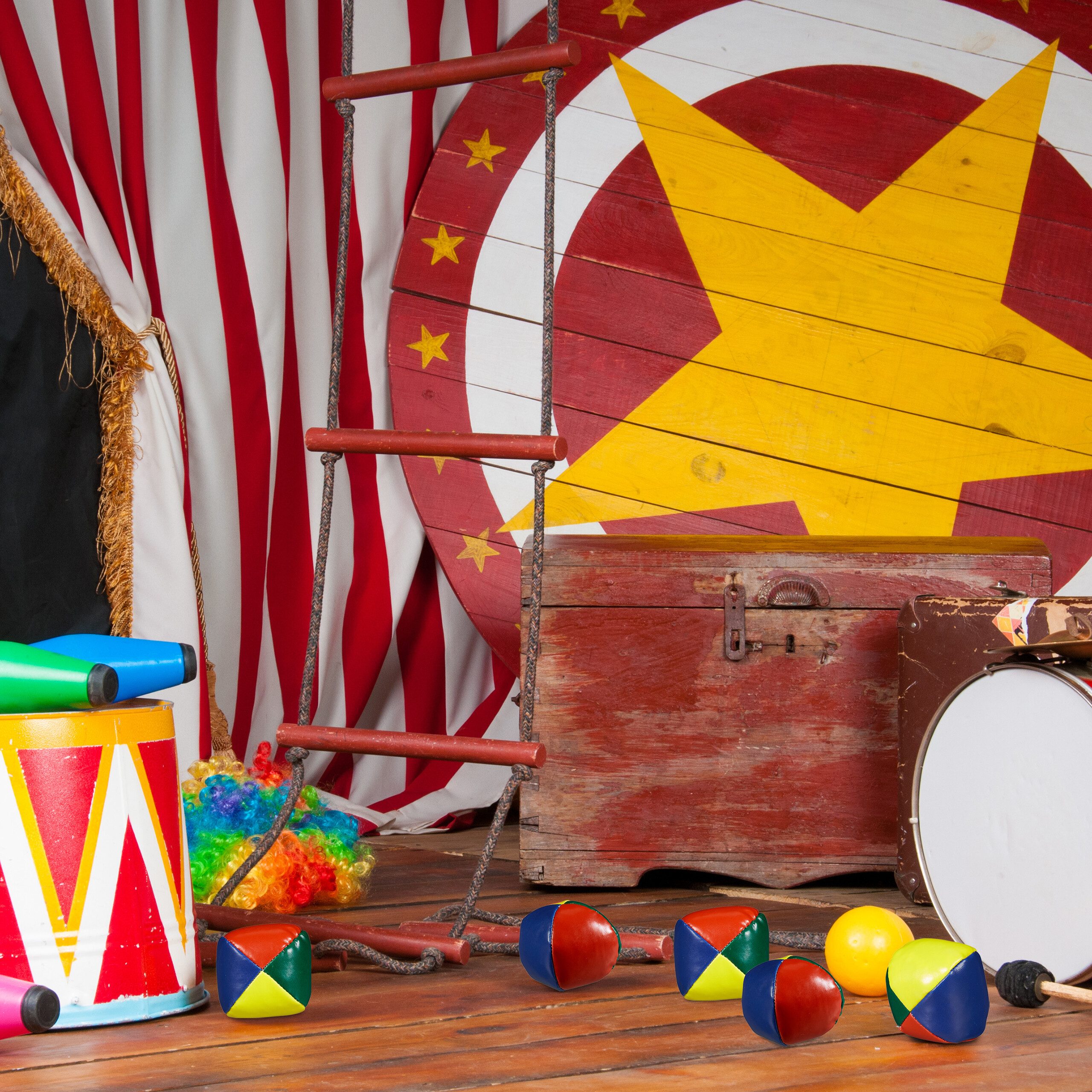 relaxdays Spielball Jonglierbälle 20er Set