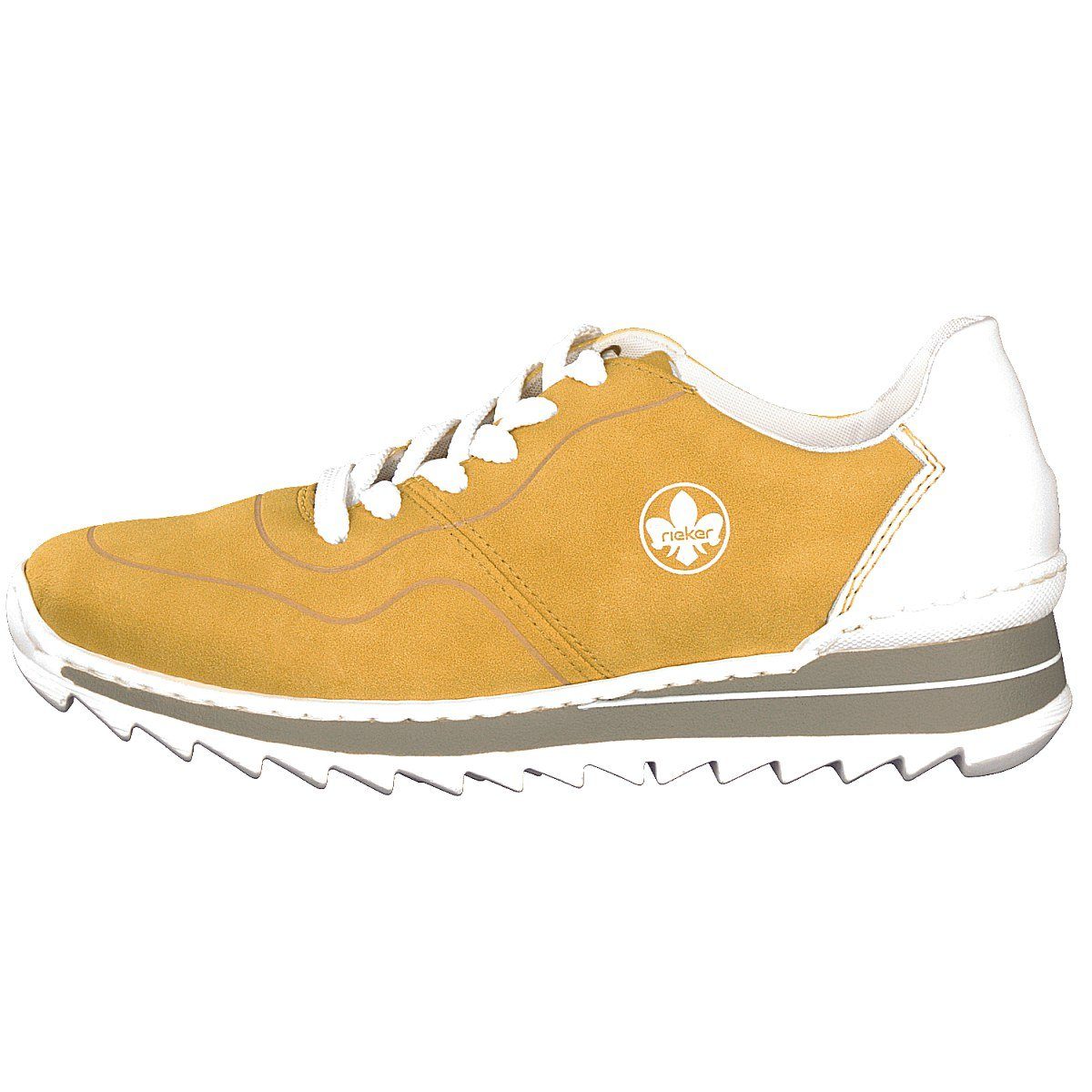 (18102389) gelb Sneaker Gelb Damen Rieker (Gelb/Weiss) Rieker Sneaker