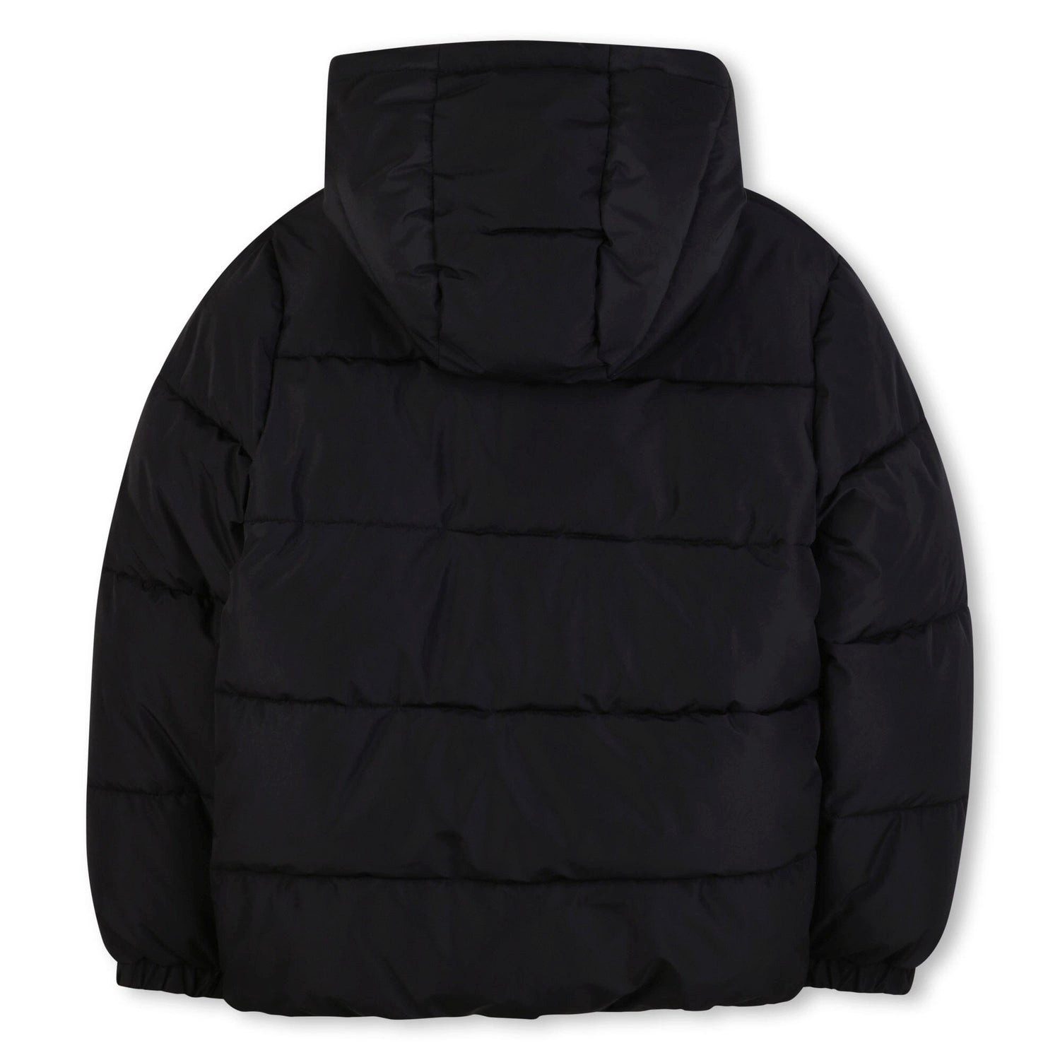 Boss Kidswear Steppjacke BOSS Kidswear warme Steppjacke mit Kapuze Schwarz