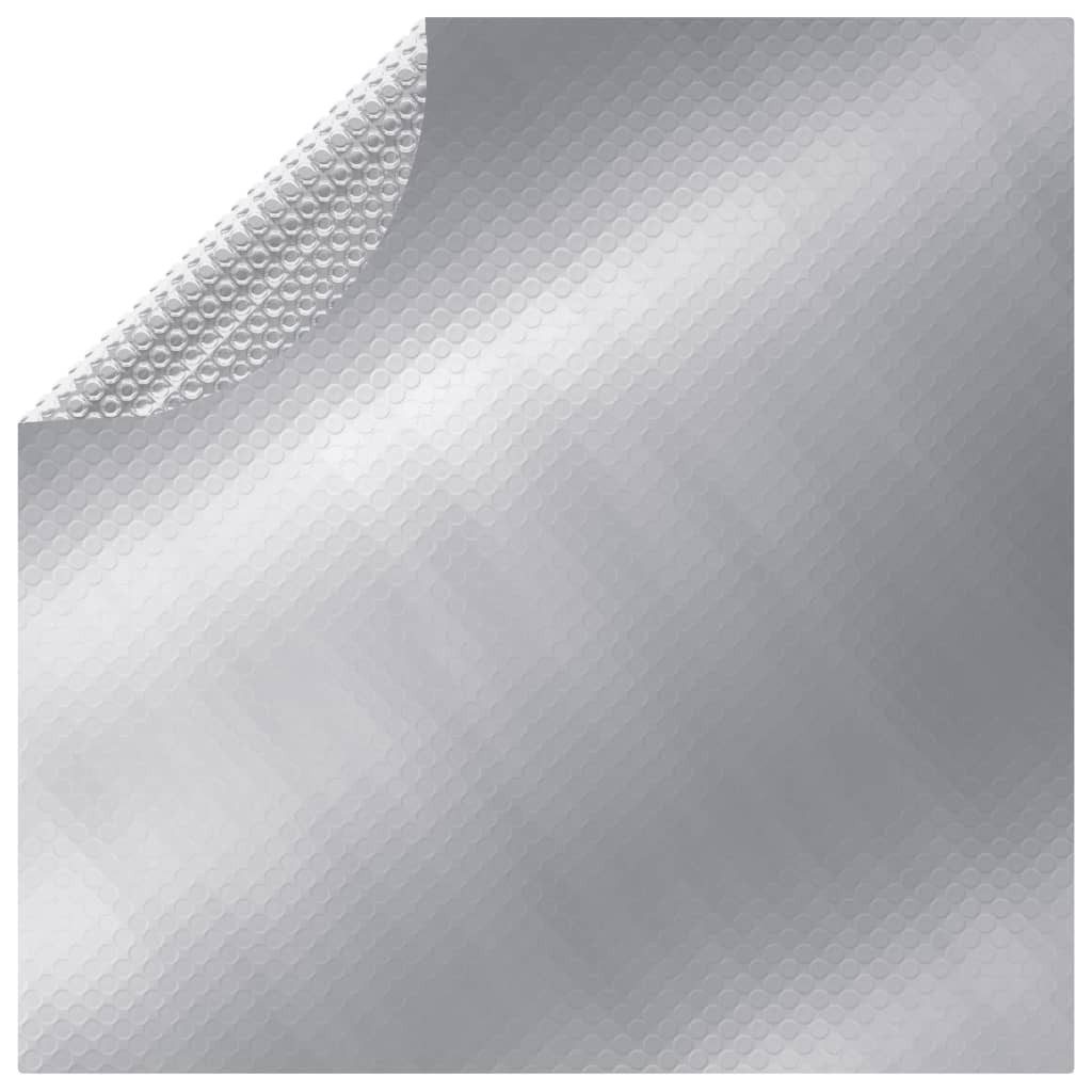 Thumbnail - vidaXL Poolverdeck, Poolabdeckung Silbern 549 cm PE