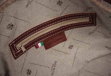 Piké Reisetasche, echt Leder, Made in Italy
