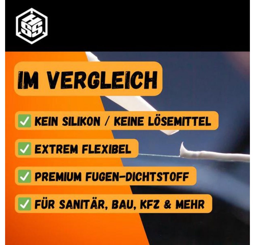 Thumbnail - Hanse Syntec Systems Dichtstoff FLEX, MS Polymer, flexibler Fugendichtstoff, Innen & Außen