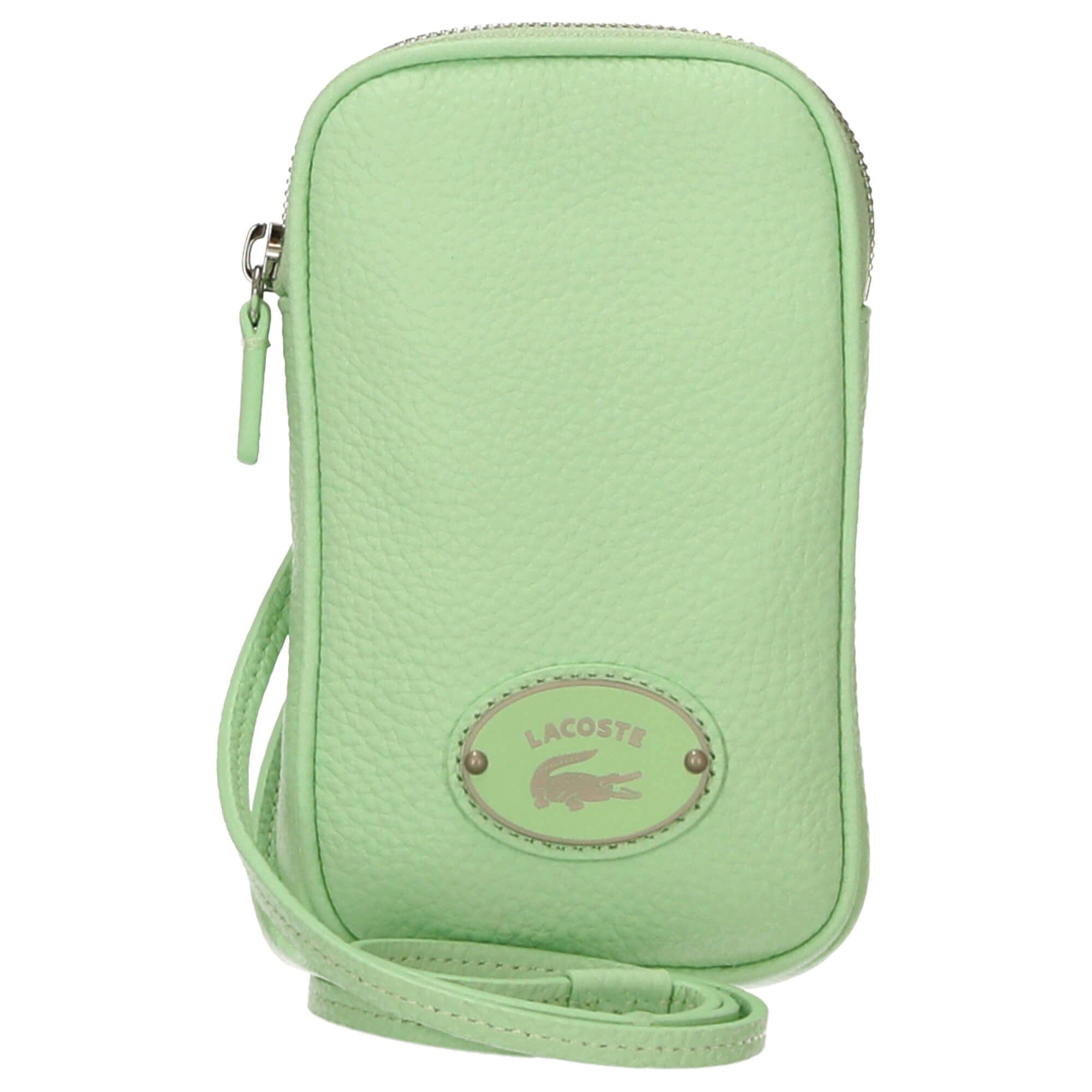 Lacoste Handytasche Origin Croc - Handytasche mit Kontrast-Krokodil 17 cm (asch)