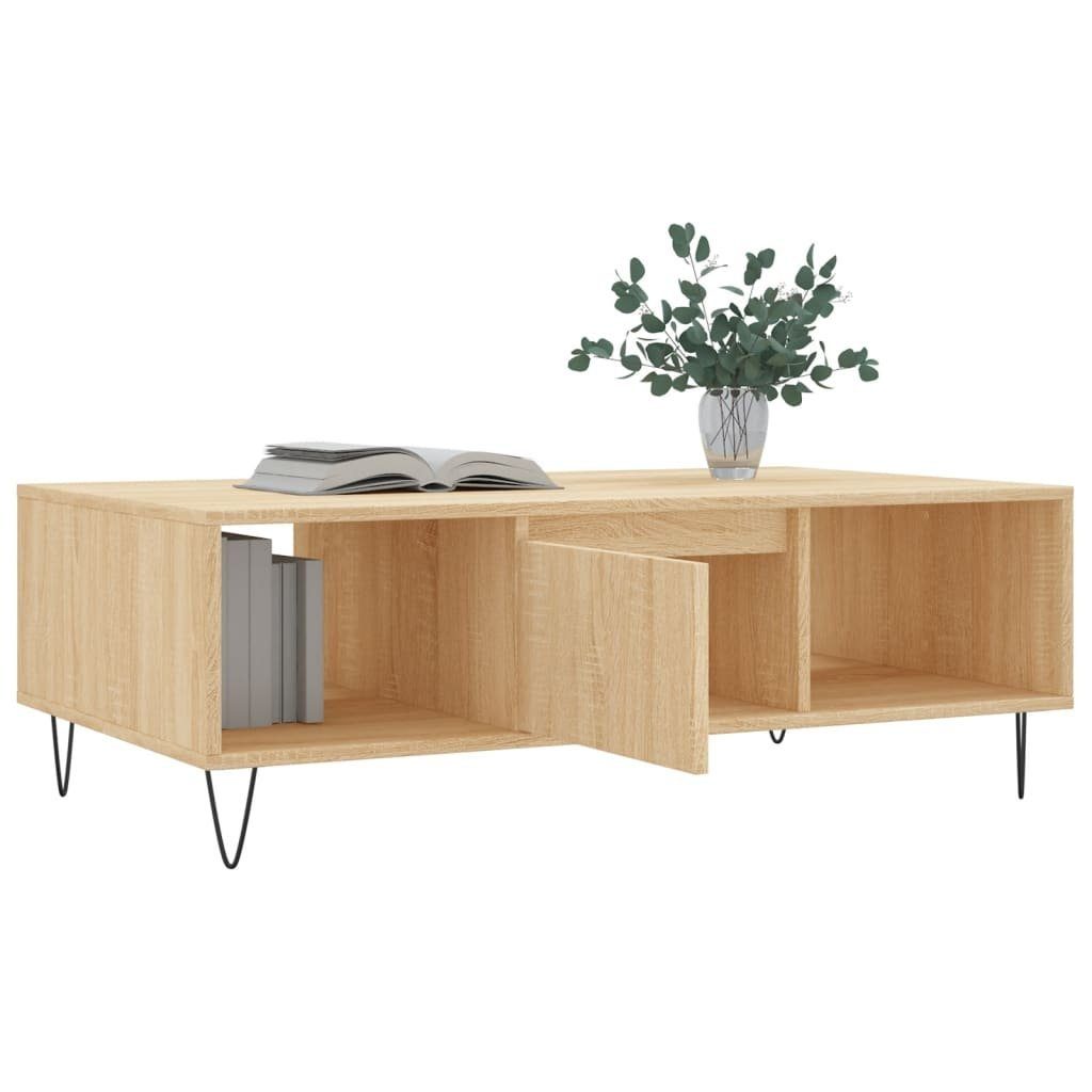 Holzwerkstoff Sonoma-Eiche 104x60x35 | (1-St) Couchtisch Eiche cm Sonoma Eiche vidaXL Sonoma Couchtisch