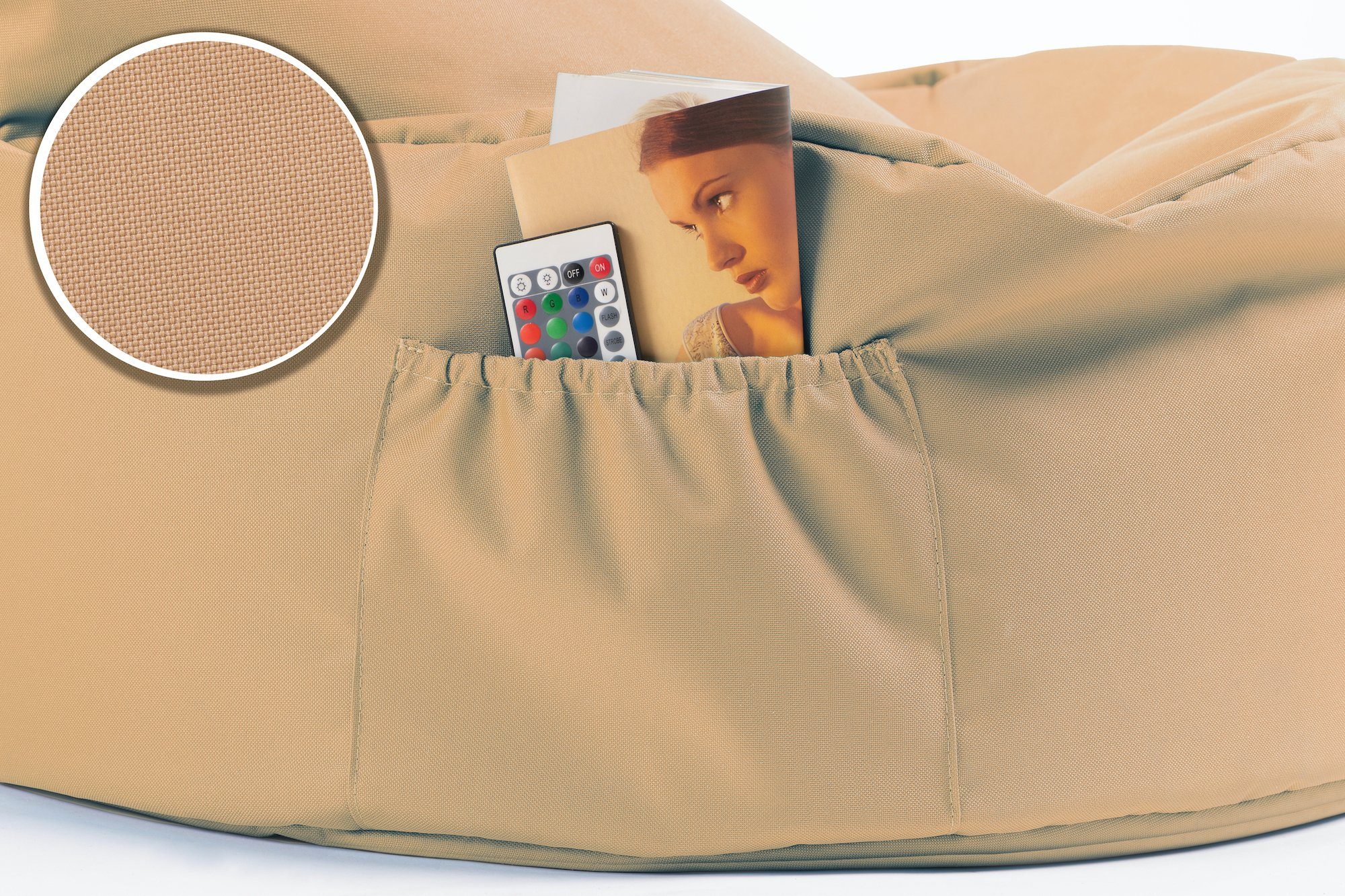 sunnypillow Sitzsack Gaming Sitzsack XXL mit Styropor Füllung für Kinder & Erwachsene