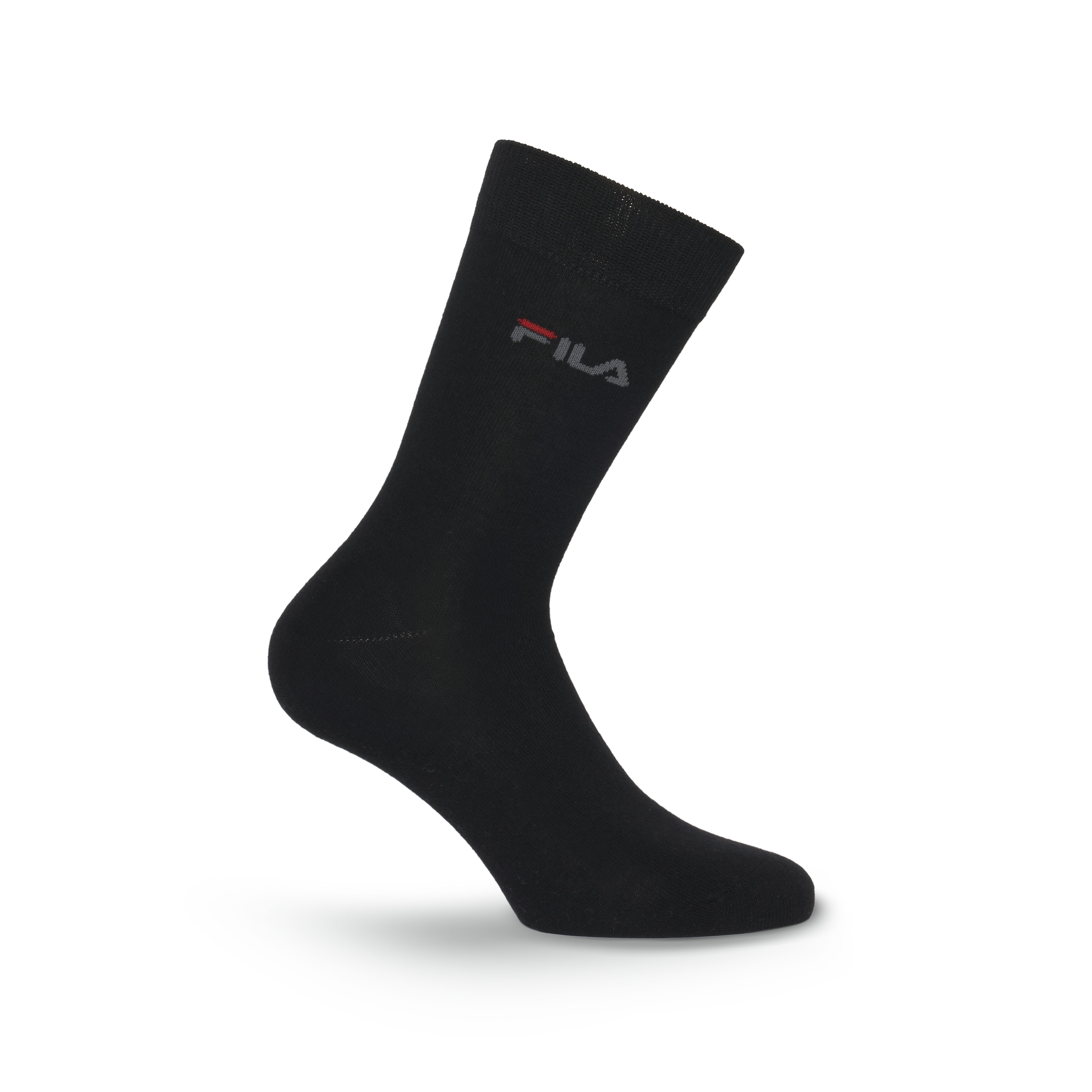 Fila Socken UNISEX LIFESTYLE PLAIN SOCKS (6-Paar, 6 Paar) mit eingestrickem Logo – Bild 4 von 5