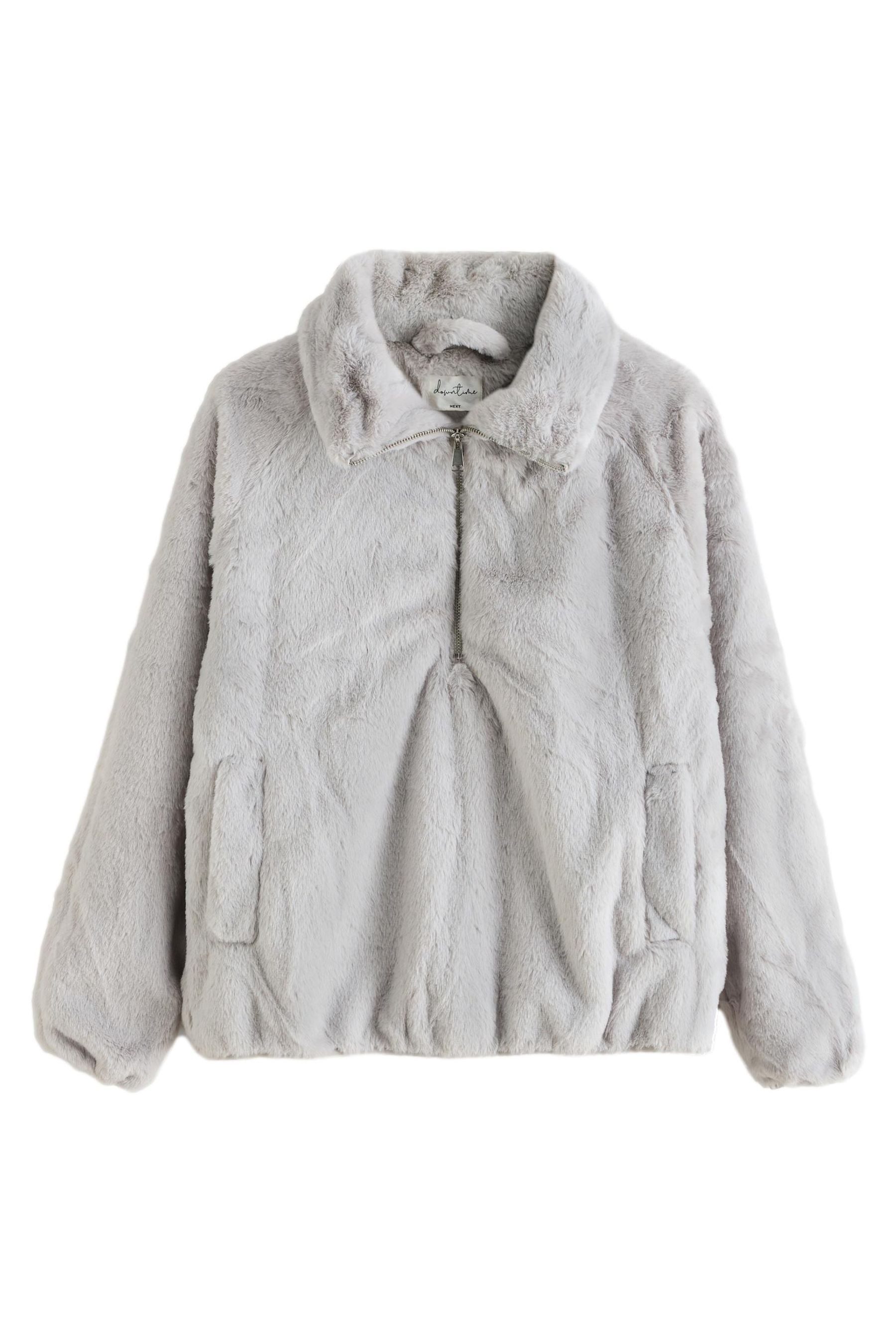 Next Fleecejacke Oberteil aus Kunstfell mit günstig online kaufen