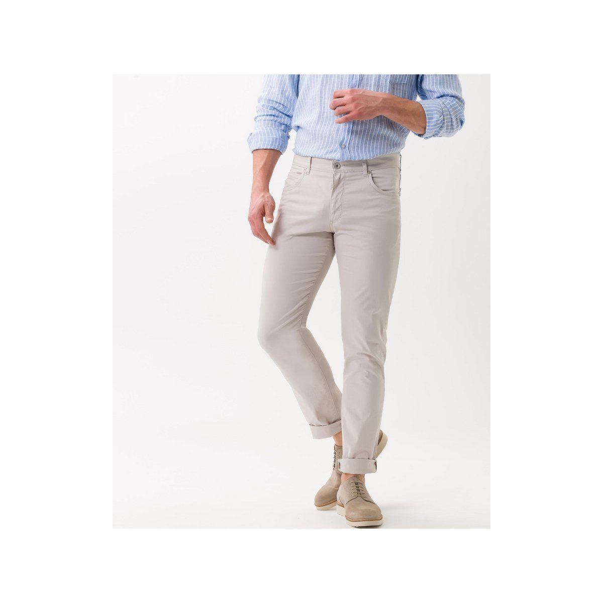 Brax 5-Pocket-Jeans sand (1-tlg)