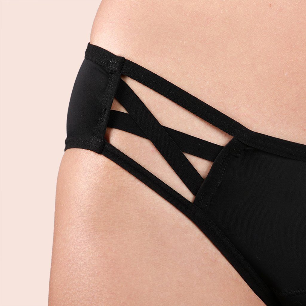Taynie Periodenslip Woman extra stark - Periodenunterwäsche starke Blutung - Damen (1-St., 1er-Pack) Auslaufsichere Periodenunterwäsche / Periodenslip aus Bio Baumwolle