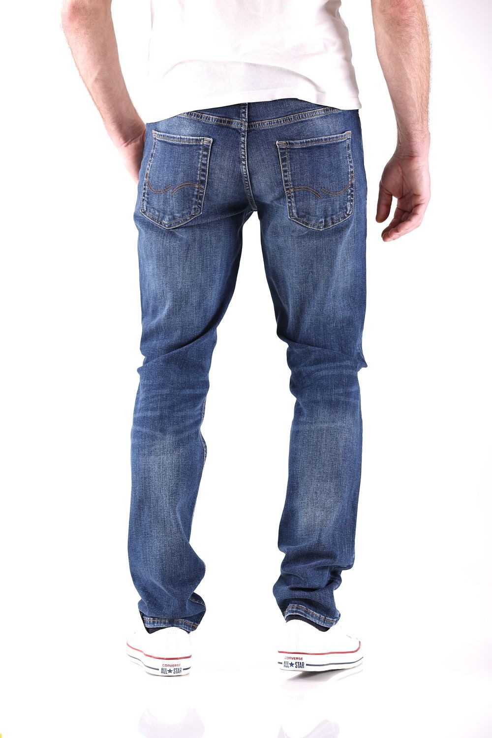 Jack & Jones Slim-fit-Jeans Jack & Jones Glenn Original Slim Fit Herren Jeans – Bild 3 von 3