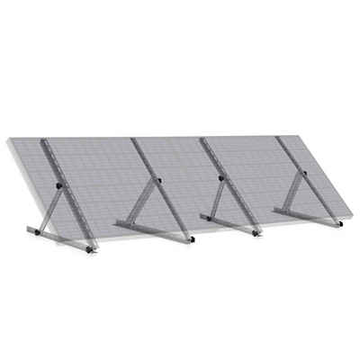 Zelsius Zelsius Aluminium Solarmodul Halterung, von 0 bis 90 Grad, für zwei Pa Solarmodul-Halterung