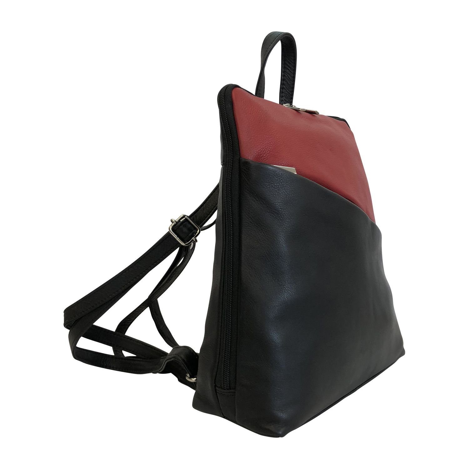 Cinino Cityrucksack Carlotta, Lederrucksack günstig online kaufen