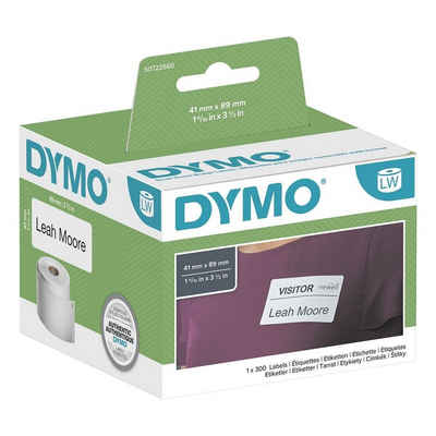 DYMO Thermorolle S0722560, 300 Papier-Etiketten ablösbar, B/L: 89/41 mm