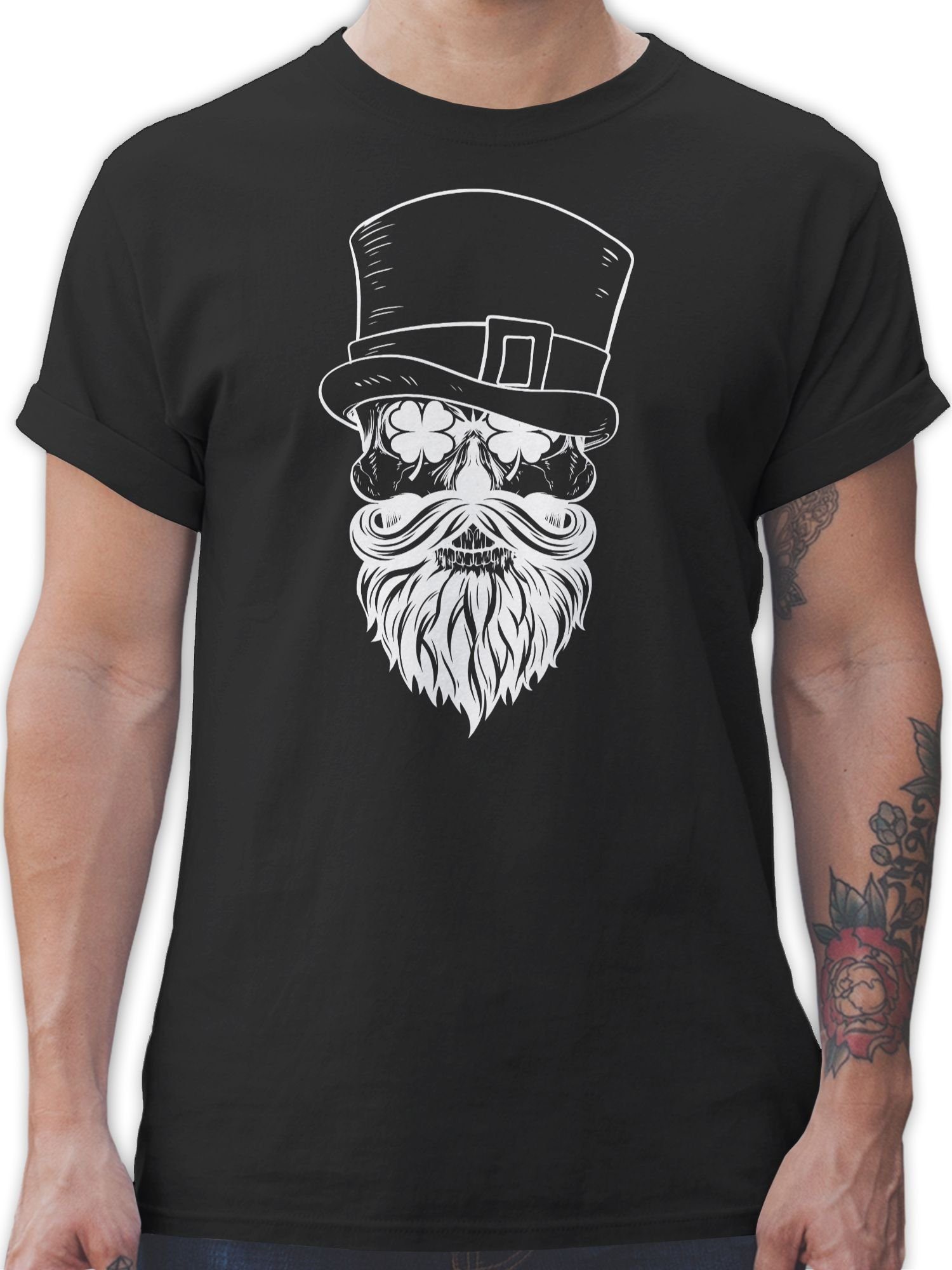 T-Shirt Irish Totenkopf