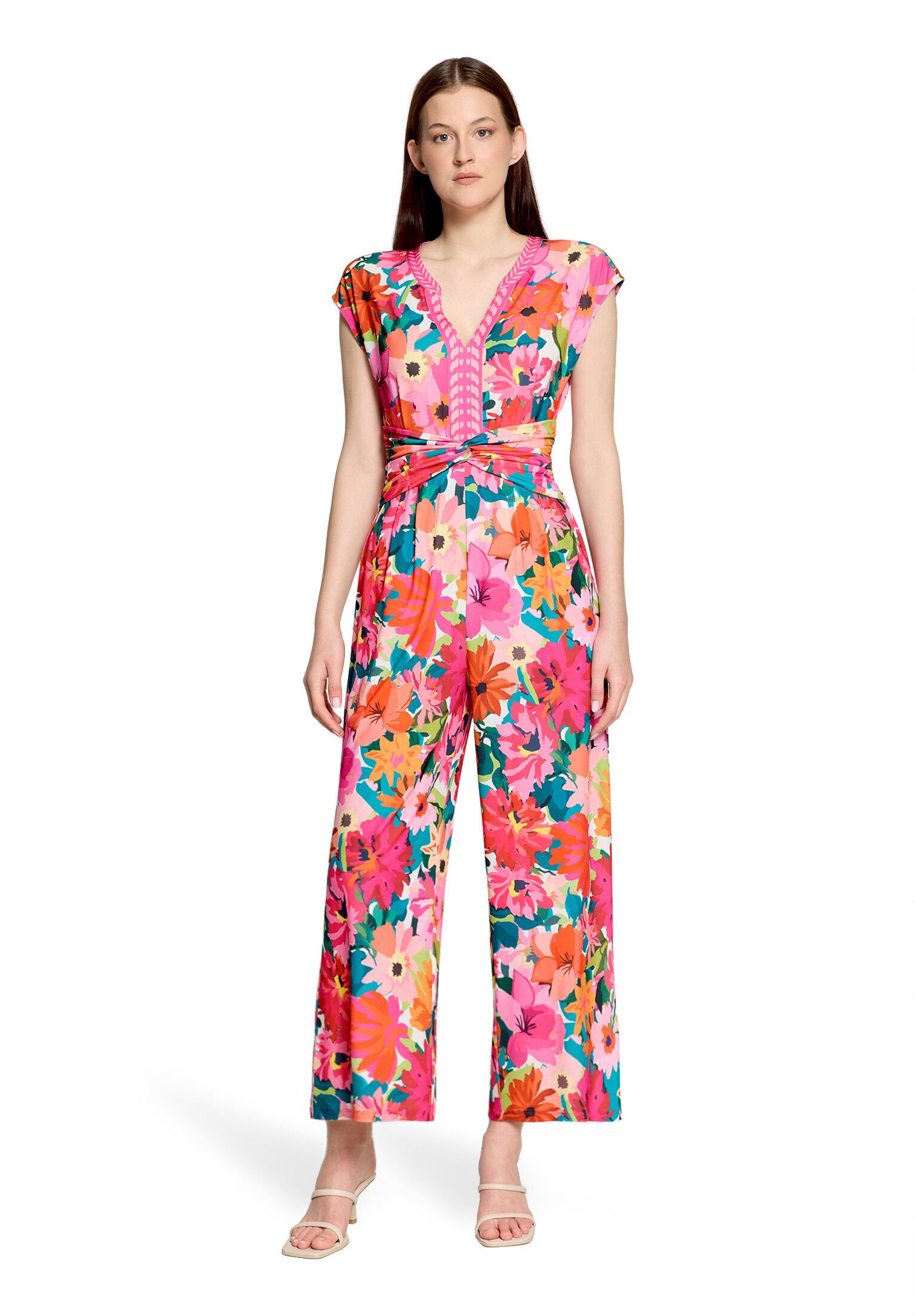 Vera Mont Overall Damen mit Blumenprint (1-tlg)