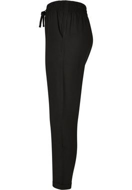 URBAN CLASSICS Stoffhose Urban Classics Damen Ladies Elastic Waist Pants (1-tlg)