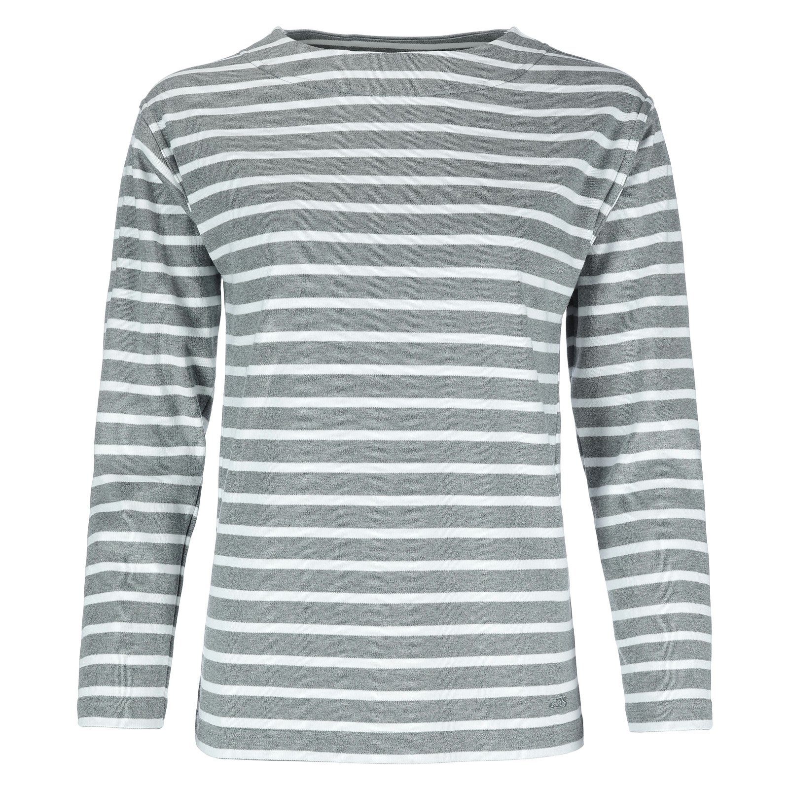 (91) grau-melange / weiß