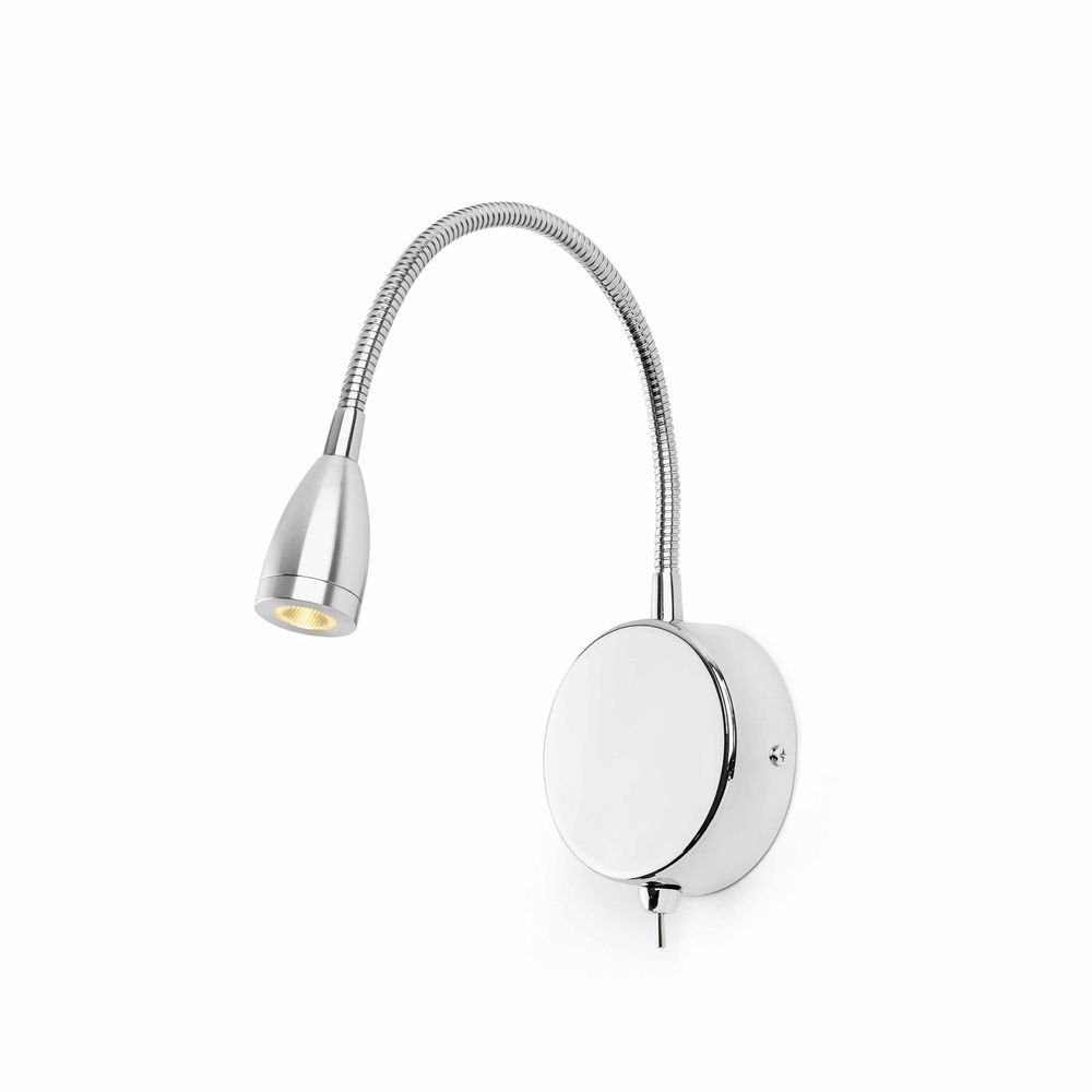 Faro Barcelona NILO 900 Wandleuchte Chrom – LED 18W, 3000K Warmweiß – Modernes Design