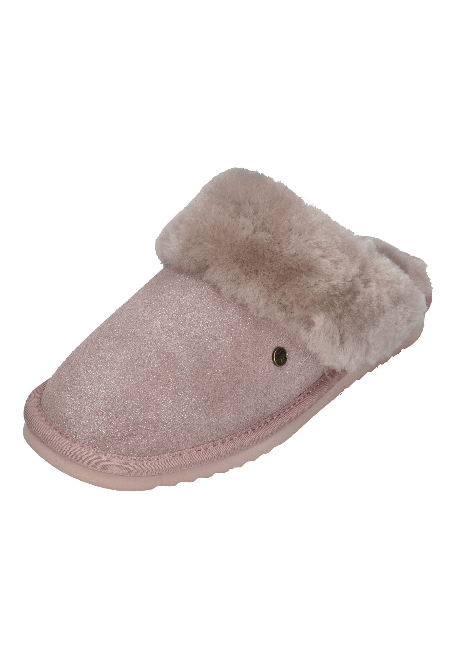 WARMBAT COLLIE PRINT METALLIC Hausschuh Silver