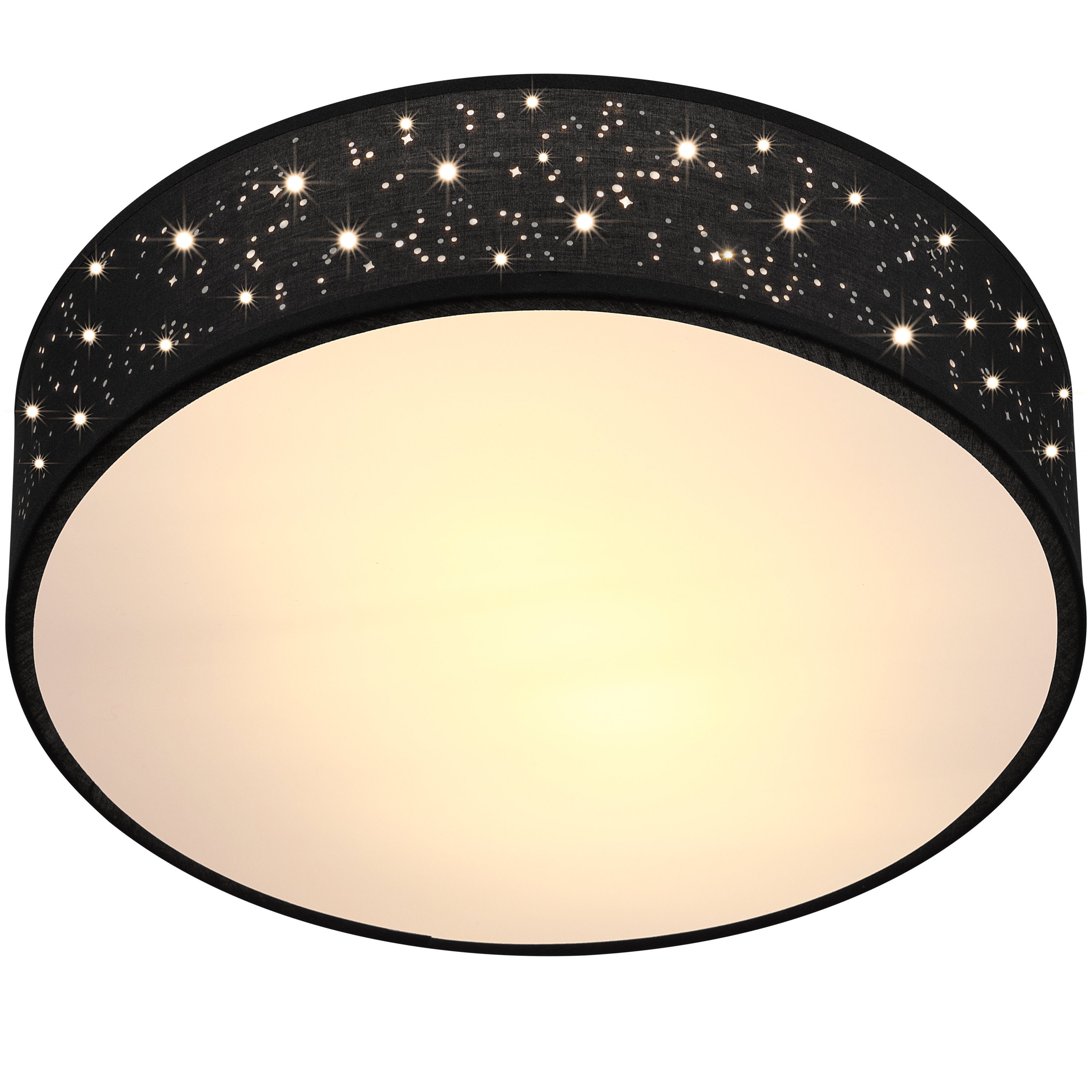 monzana Deckenleuchte, 30 cm, Sternenhimmel Rund günstig online kaufen