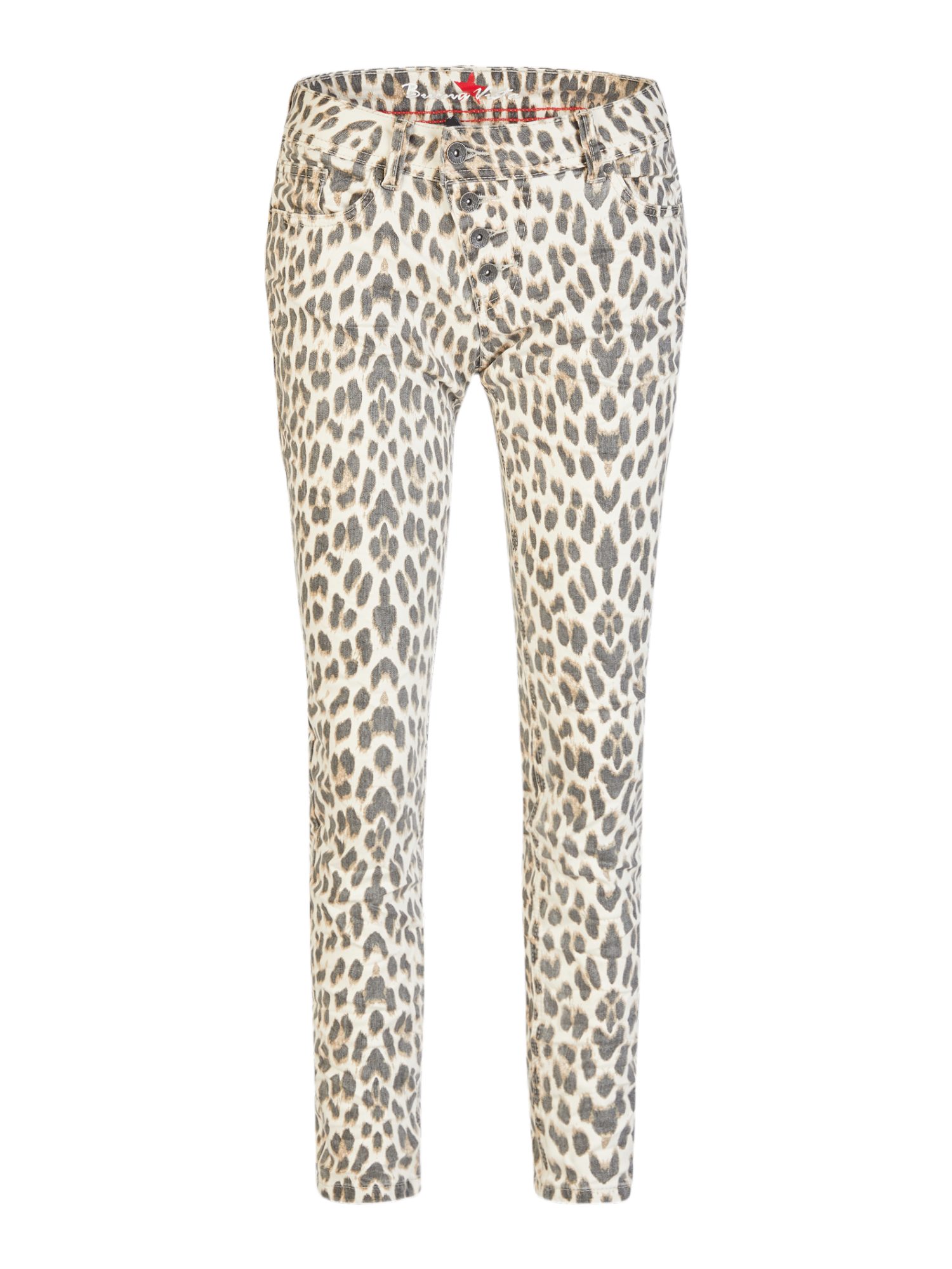Buena Vista Stoffhose bunt,Casual,Baumwolle,Unifarben,Slim Fit,Mittel