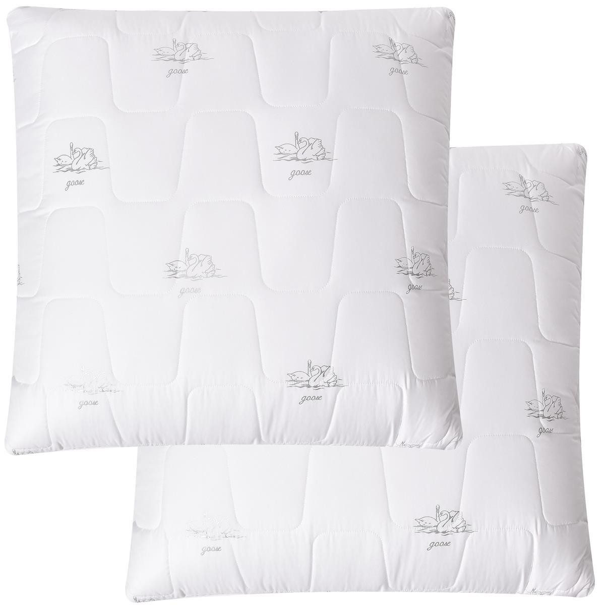 SEI Design Kopfkissen Kopfkissen [ 2-er Pack ] Kissen Mirkofaser Seitenschl günstig online kaufen