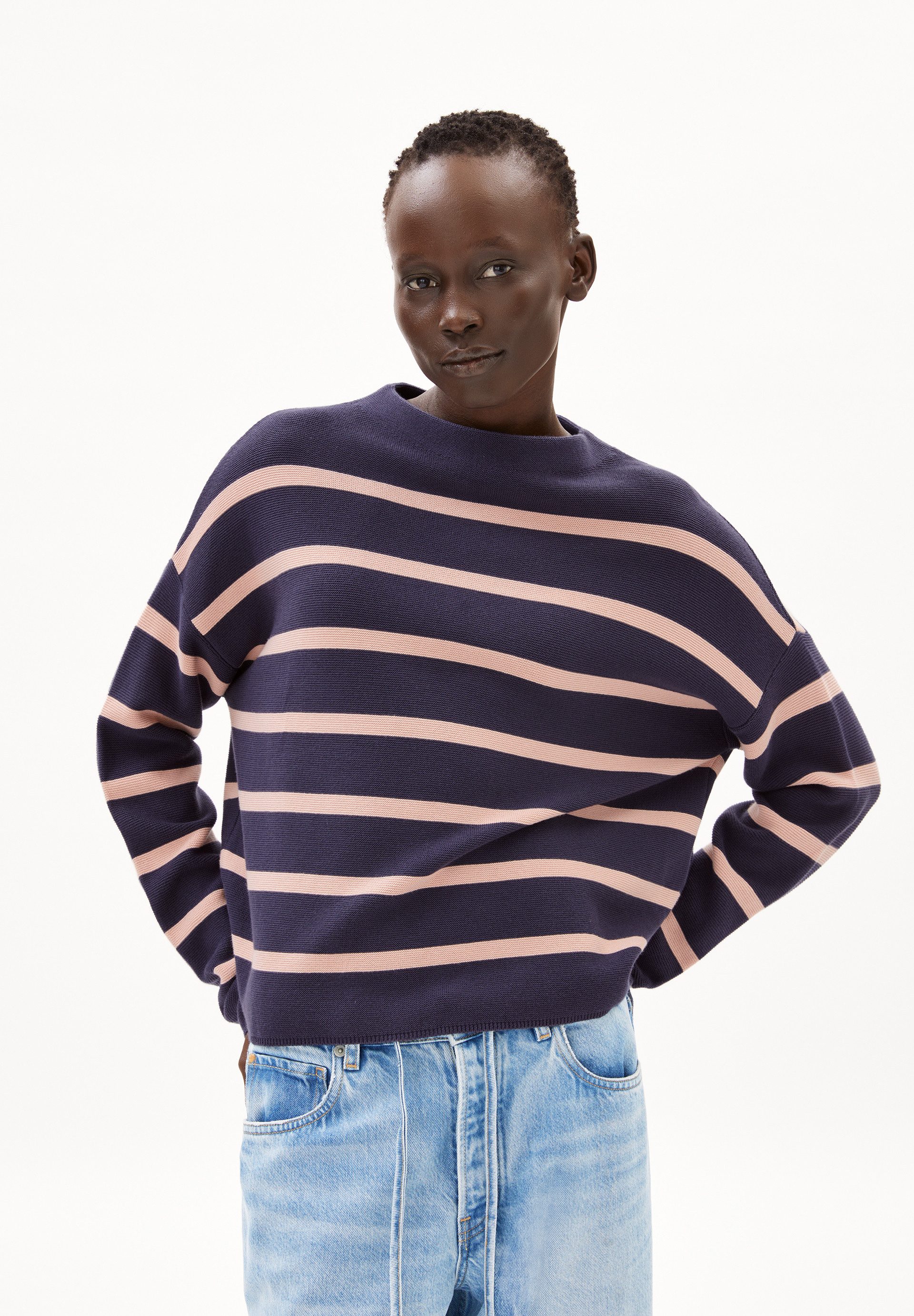 Armedangels Strickpullover MERINAA STRIPES Pullover aus günstig online kaufen