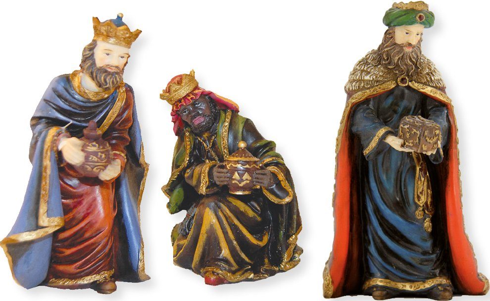 FADEDA Krippenfigur 3x FADEDA Hlg. Drei Könige, Höhe in cm: 30 (3 St)