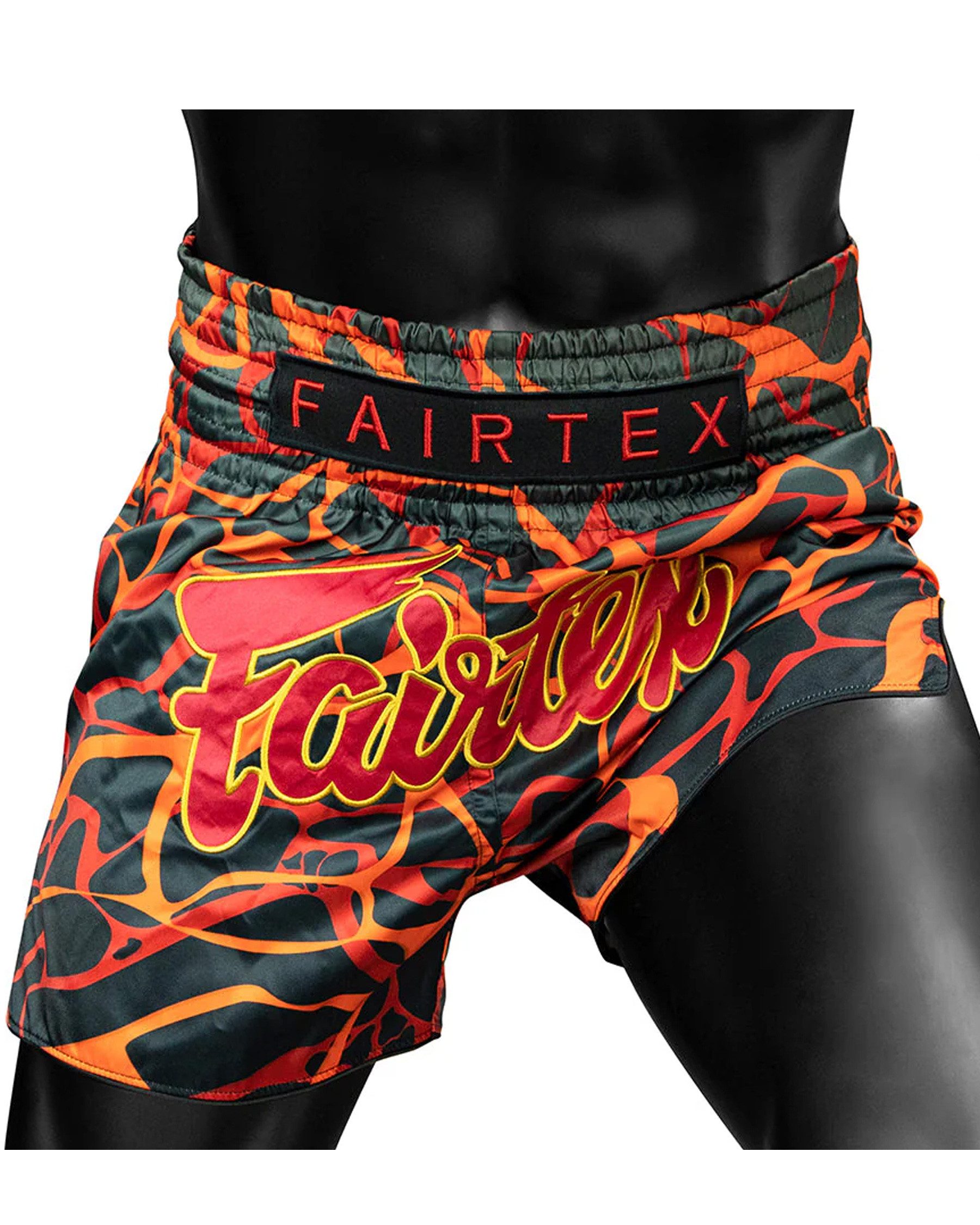 Fairtex Шорты Magna Red (Packung, 1-tlg., 1er-Pack) hoher Брюкиbund