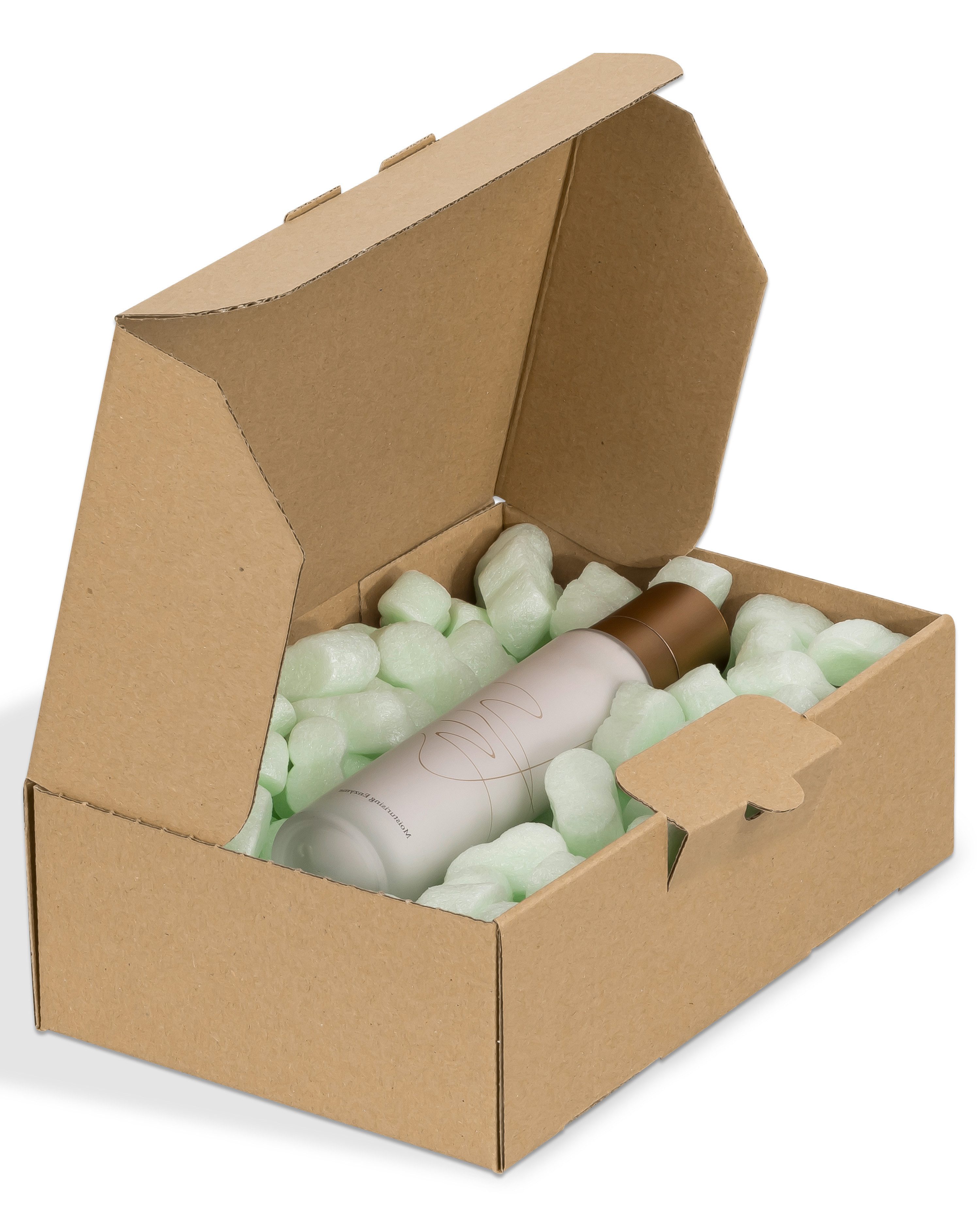 KK Verpackungen Versandkarton, Versandkarton DHL Kleinpaket 160 x 160 x 80 mm Faltschachtel 1-wellig