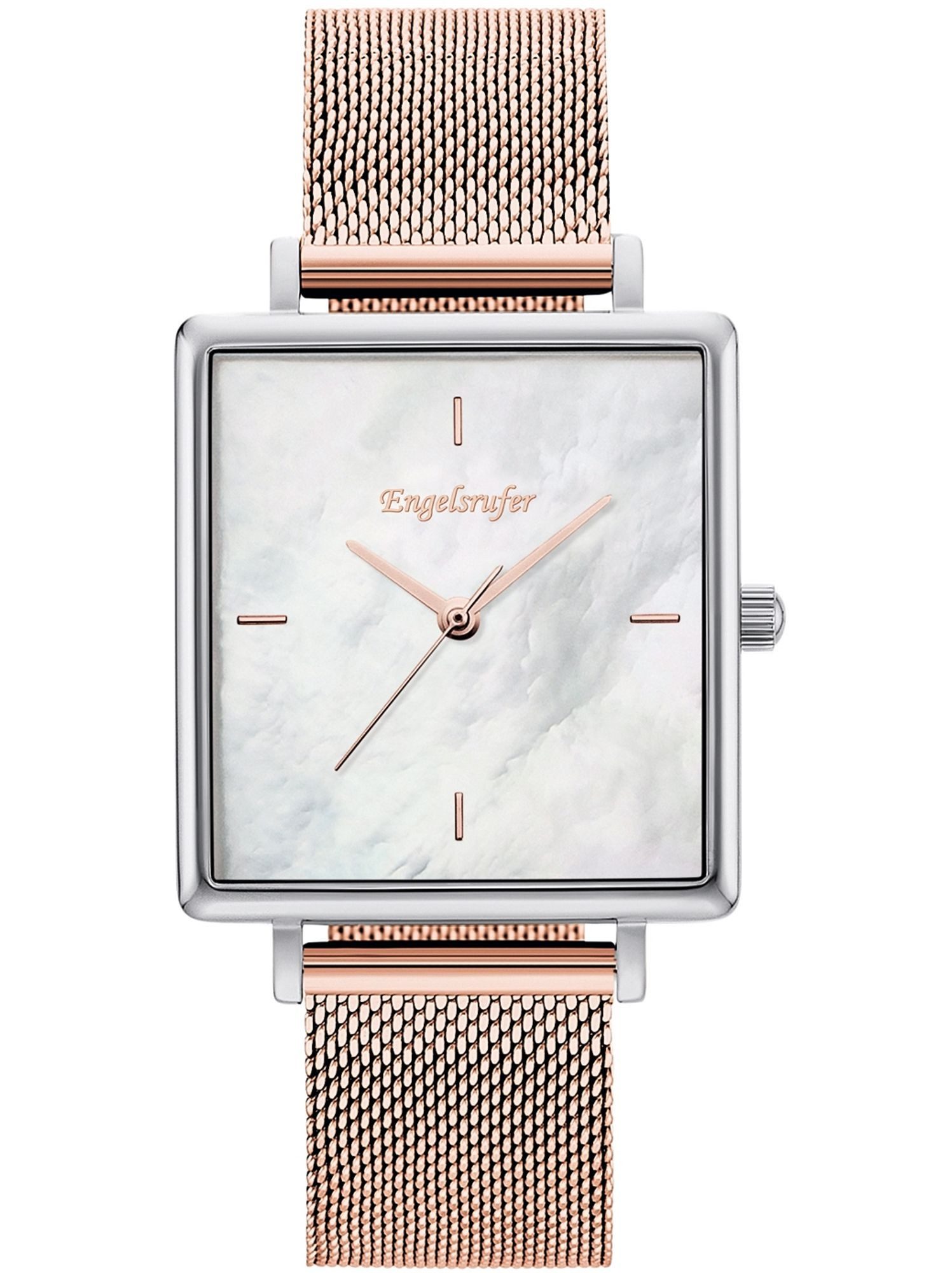 Esprit Quarzuhr ERWA-PEARL-MR-QS ERWA-PEARL-MR-QS, Engelsrufer ERWA-PEARL-MR-QS Uhr Damenuhr Edelstahl rose
