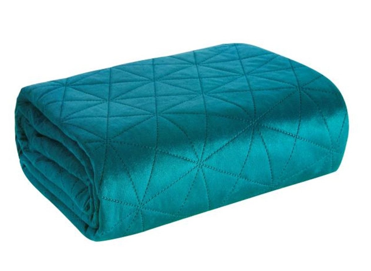 Eurofirany Tagesdecke Tagesdecke LUIZ/3, Weicher Velours, günstig online kaufen